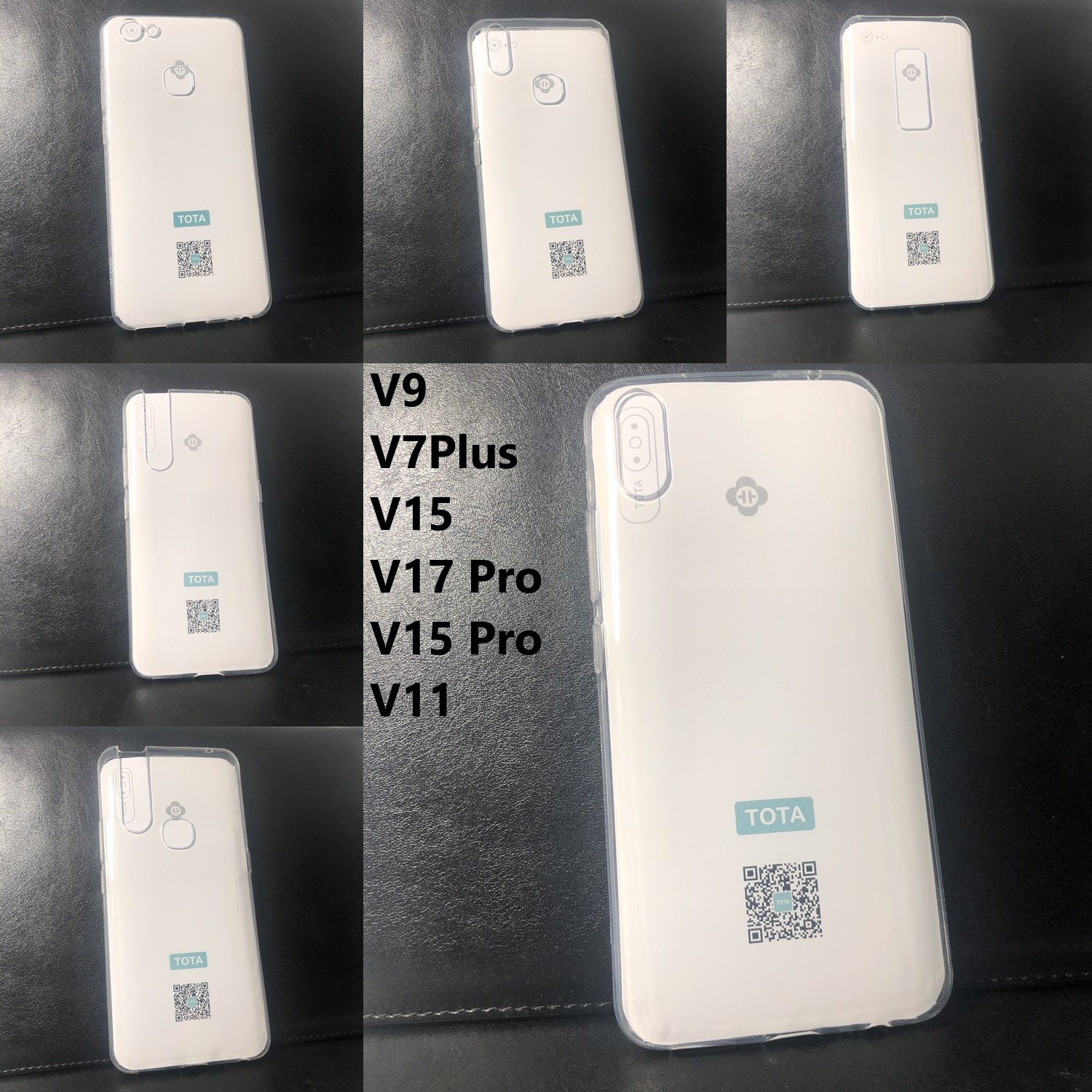 Ốp silicone dẻo trong suốt Tota đủ dòng Vivo V9 , V7Plus ,V15 , V15 Pro, V17 Pro , V11