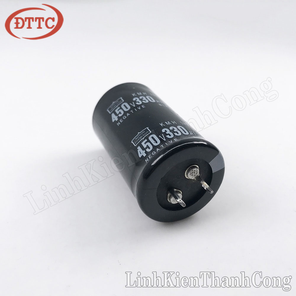 Tụ 330uF 450V Chân Cứng (30x50mm)