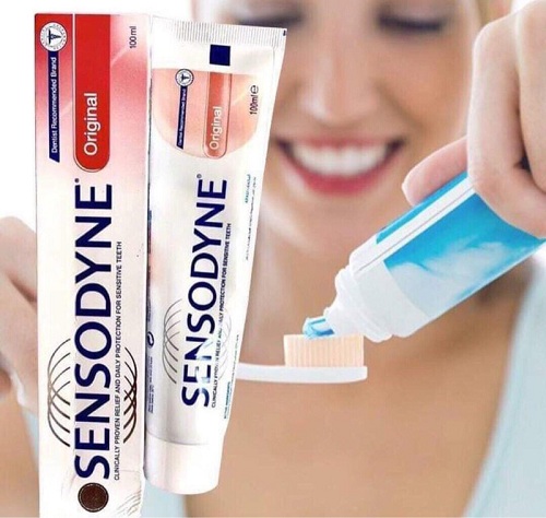 Combo 2 Tuýt Kem đánh răng sensodyne chống ê buốt Thái Lan – chăm sóc răng miệng – kem đánh răng– Hiệu quả cấp tốc sau 3 ngày sử dụng
