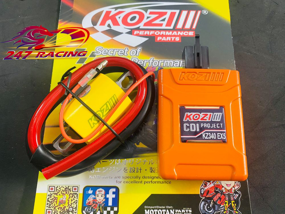 IC KOZI Tăng tốc và Mobin Kozi gắn Wave Dream 5 chấu