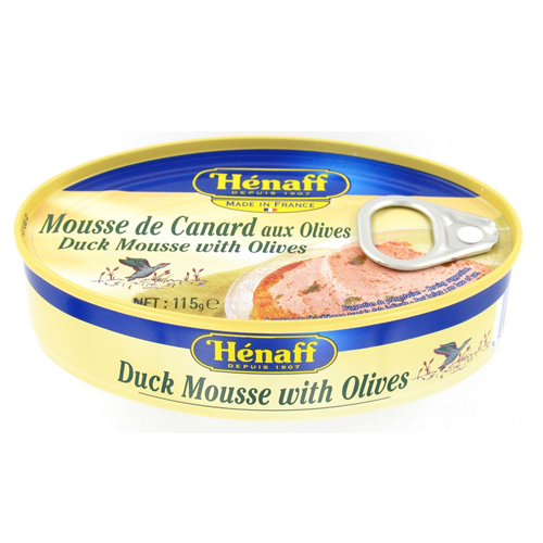 Pate Vịt Với Dầu Oliu Henaff 115gram - Pháp