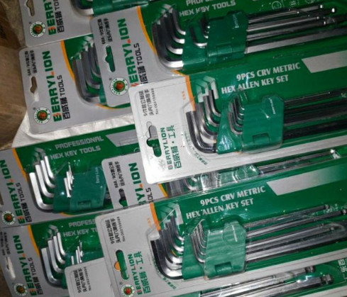 Bộ lục giác bi berrylion 9 đầu loại dài _hong050044