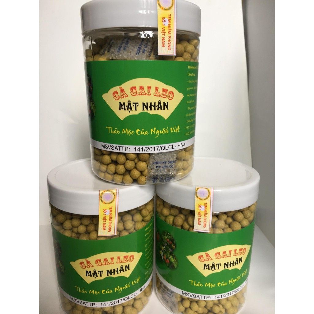 VIÊN CÀ GAI LEO MẬT NHÂN 500G