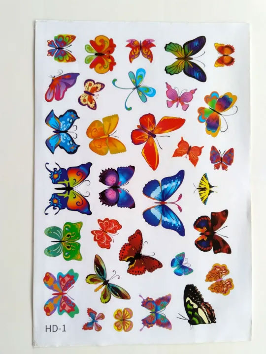 Sticker bướm dán trang trí tường - Decal dán tường