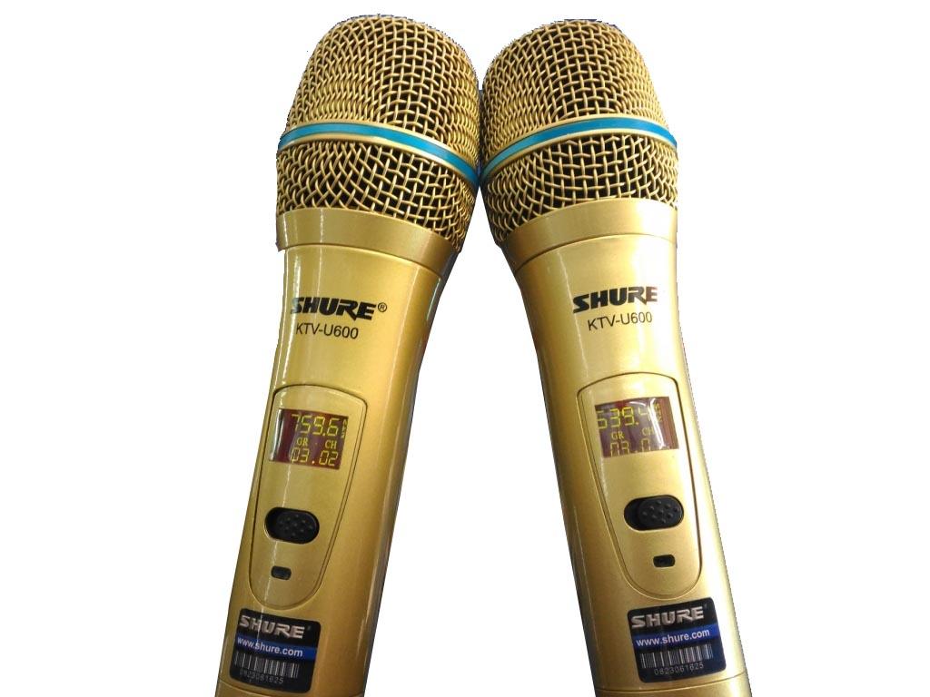 [HCM]Micro không dây Shure KTV-U600