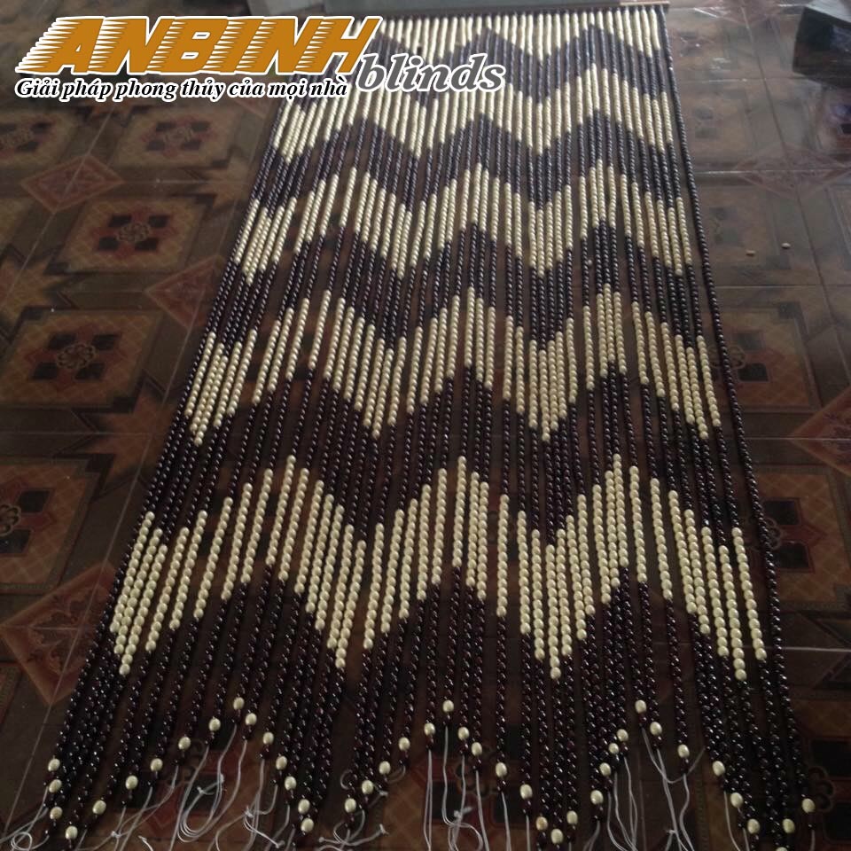 Mành hạt gỗ loại mau