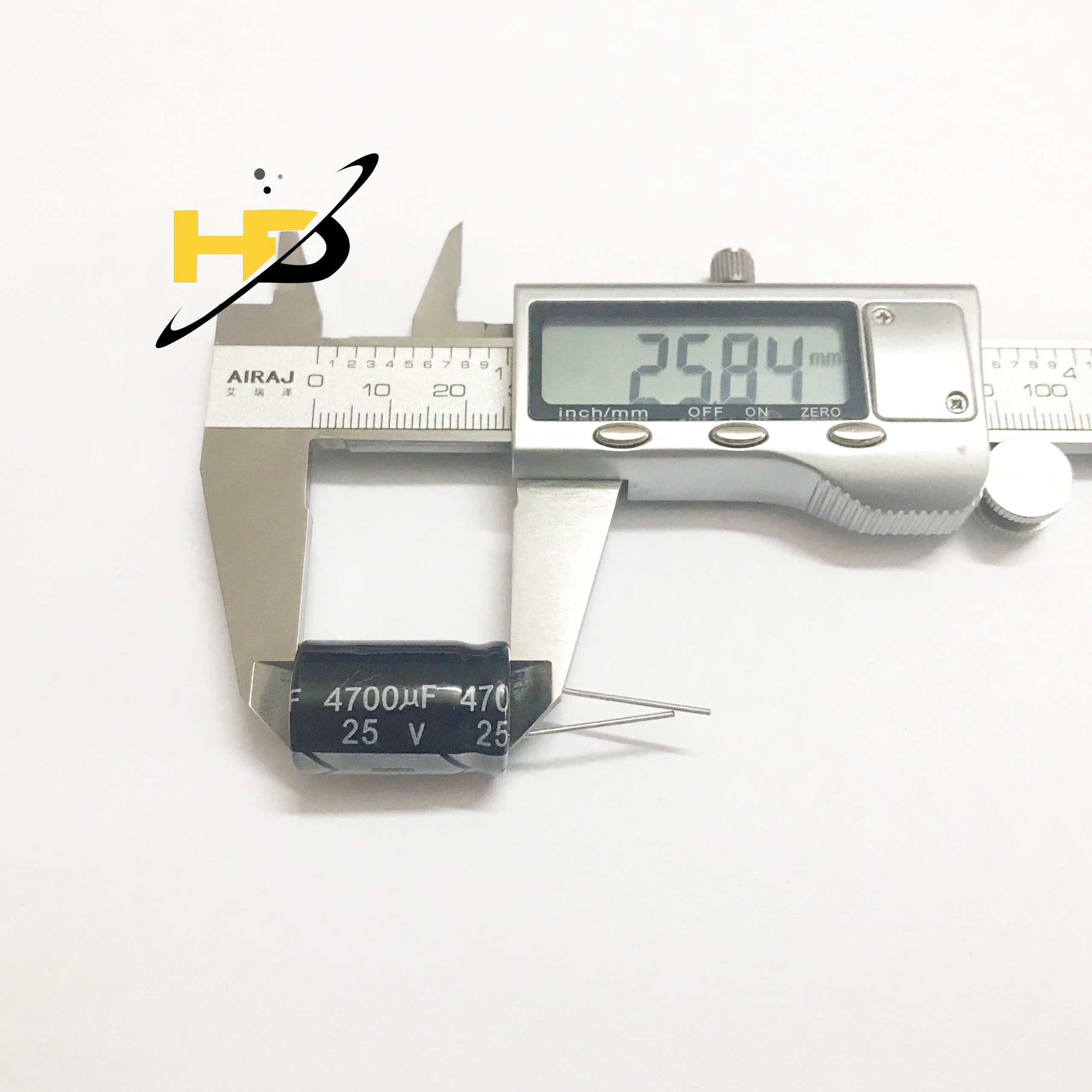 Combo 10 Tụ Hóa Phân Cực  4700UF 25V - Tụ Điện Loại Tốt
