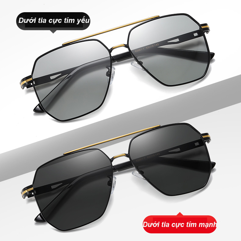 Kính mát nam M031 phân cực đổi màu
