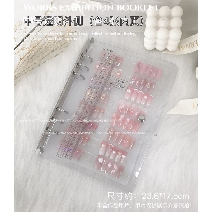 sổ trưng bày mẫu nail