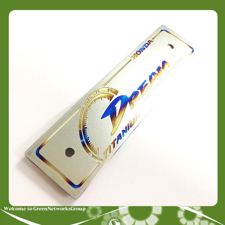 [HCM]Bảng tên titanium xe Dream Greennetworks