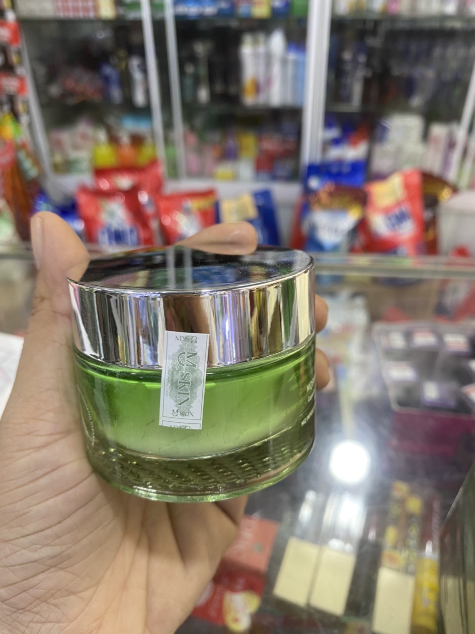 [HCM]bột rửa mặt mq skin