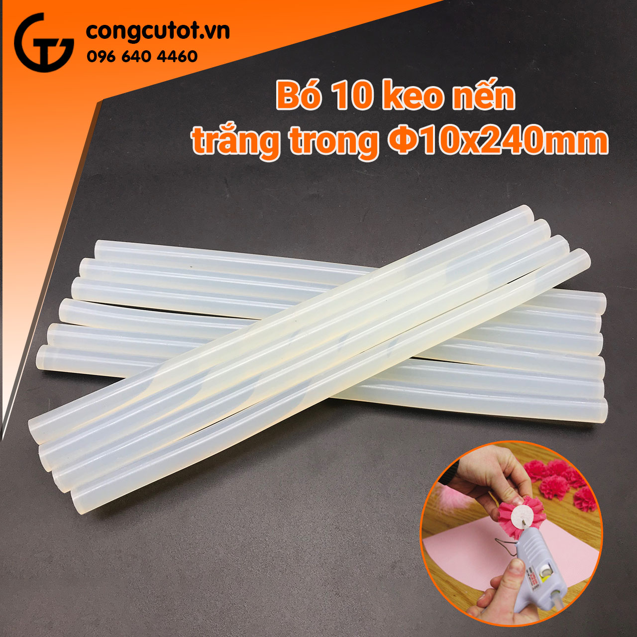10 cây keo nến