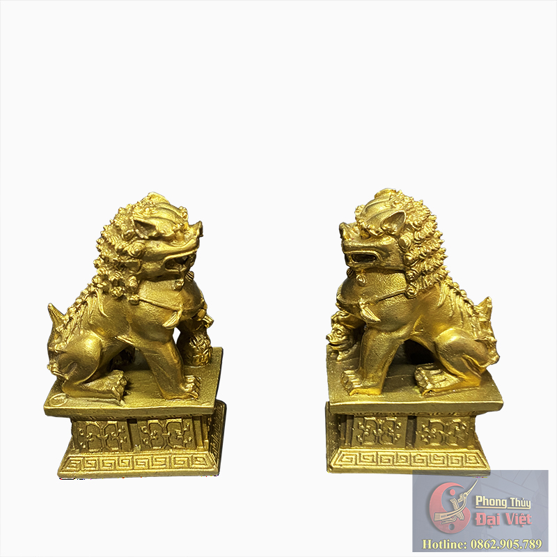 Cặp Kỳ Lân Nghê Đồng nguyên chất