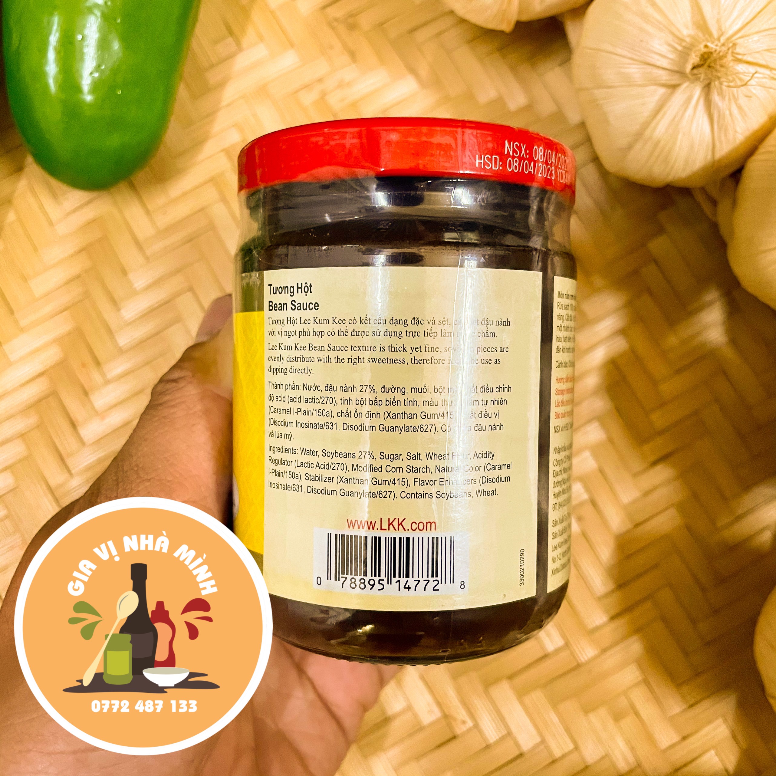 TƯƠNG HỘT LEE KUM KEE - HỦ 240GR
