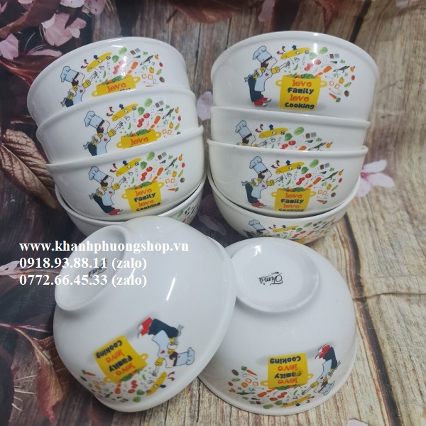 [HCM]set 10 chén sứ ăn cơm - chén sứ ăn cơm