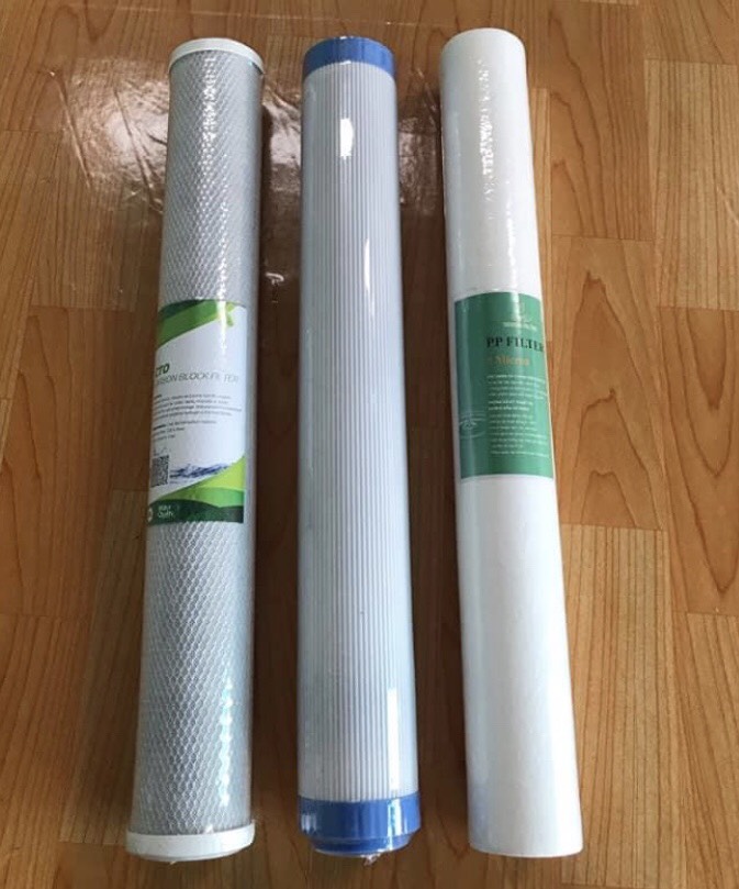 Combo 3 lõi lọc 20inch dùng cho tất cả ly lọc 20inchlõi lọc thô