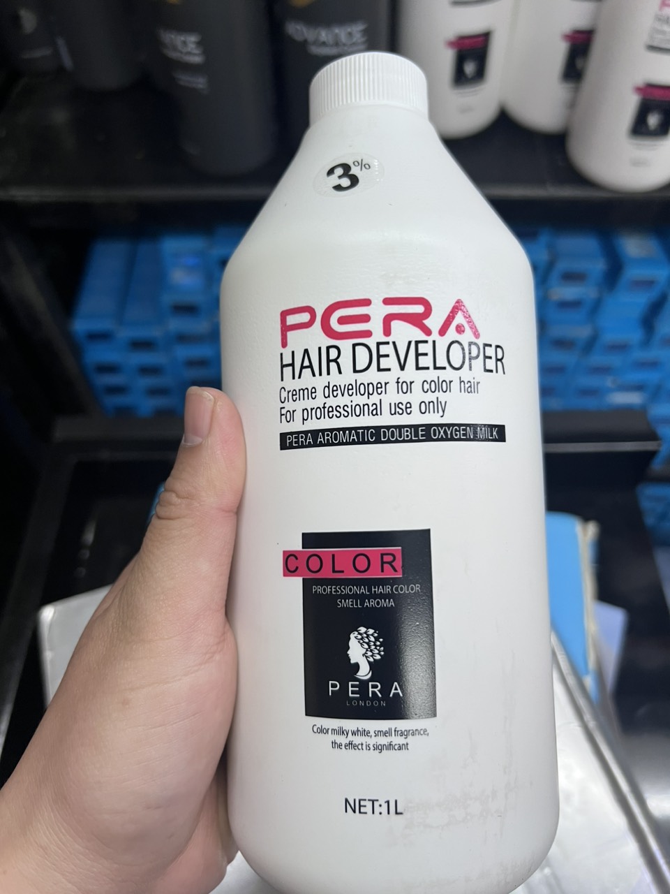 Oxi Dung Dịch Trợ Nhuộm PERA 1000ml