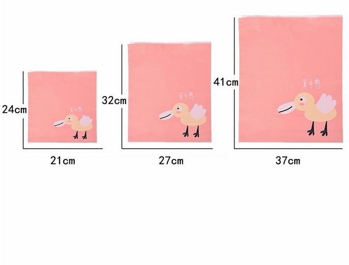 Bộ 3 túi zipper đựng đồ du lịch