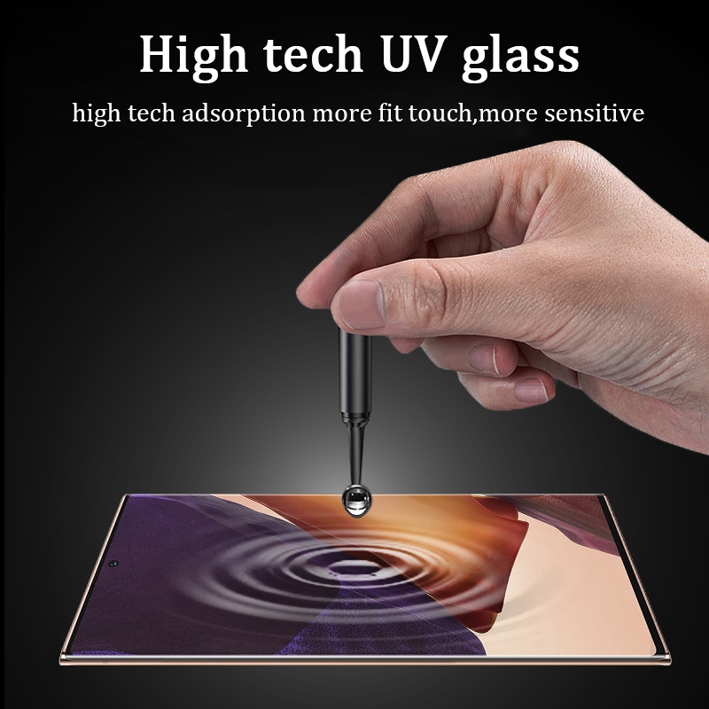 Uv glue tempered glass for huawei p30 pro p20 lite p40 nova 8 9 nano liquid screen protector mate 40 30 20 pro protective film
