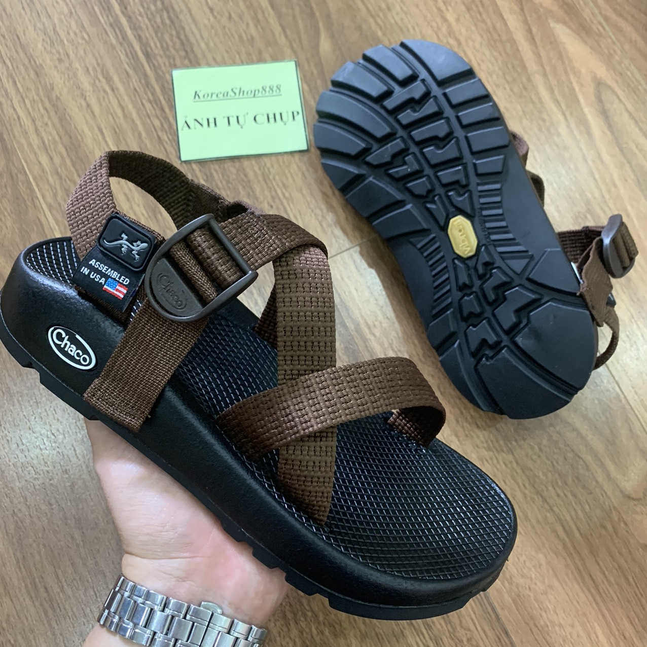 Dép Xăng Đan Nam Chaco D180 Đế Cứng