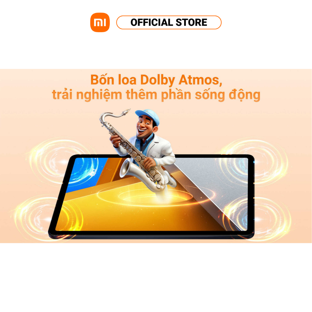 Máy tính bảng POCO Pad (8+256GB) | Màn hình 12,1" 120Hz 2,5K | SD 7sGen2 | Pin 10000mAh + 33W