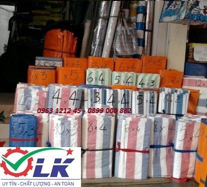 Bạt kẻ sọc xây dựng (khổ 3.7mx50m)