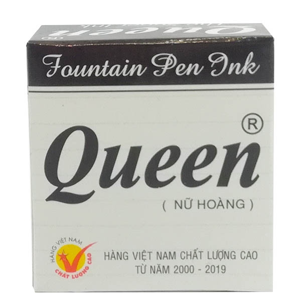 Mực viết máy queen - mực đen