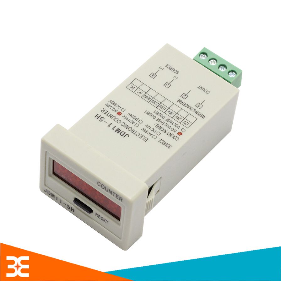 Bộ Đếm 220V JDM11 có tốc độ cao, tiêu thụ điện năng thấp, đếm chính xác, đặc biệt dữ liệu vẫn được duy trì trong hơn 10 năm