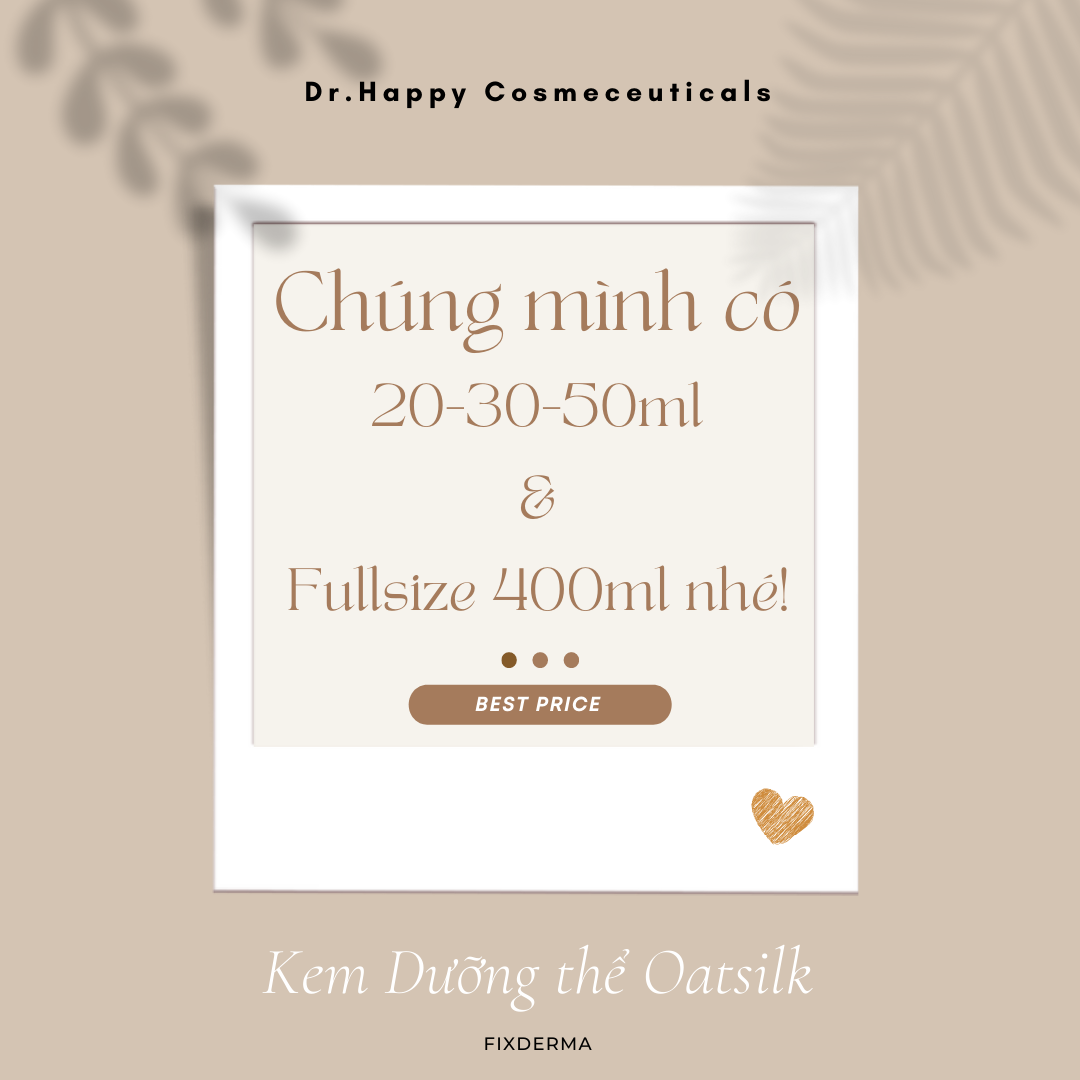 [authư·FCL Oat Silk Body Lotion- Dưỡng thể - Dưỡng ẩm