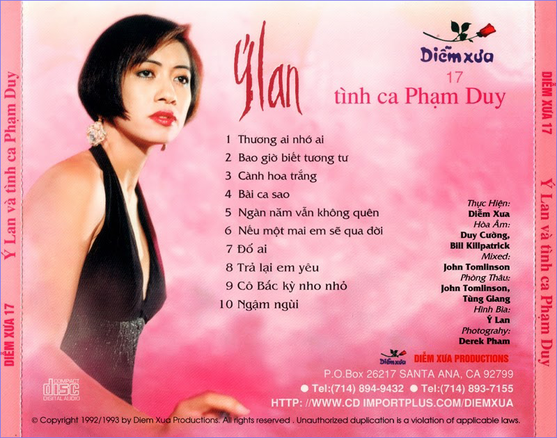 Bộ 8cd ý lan