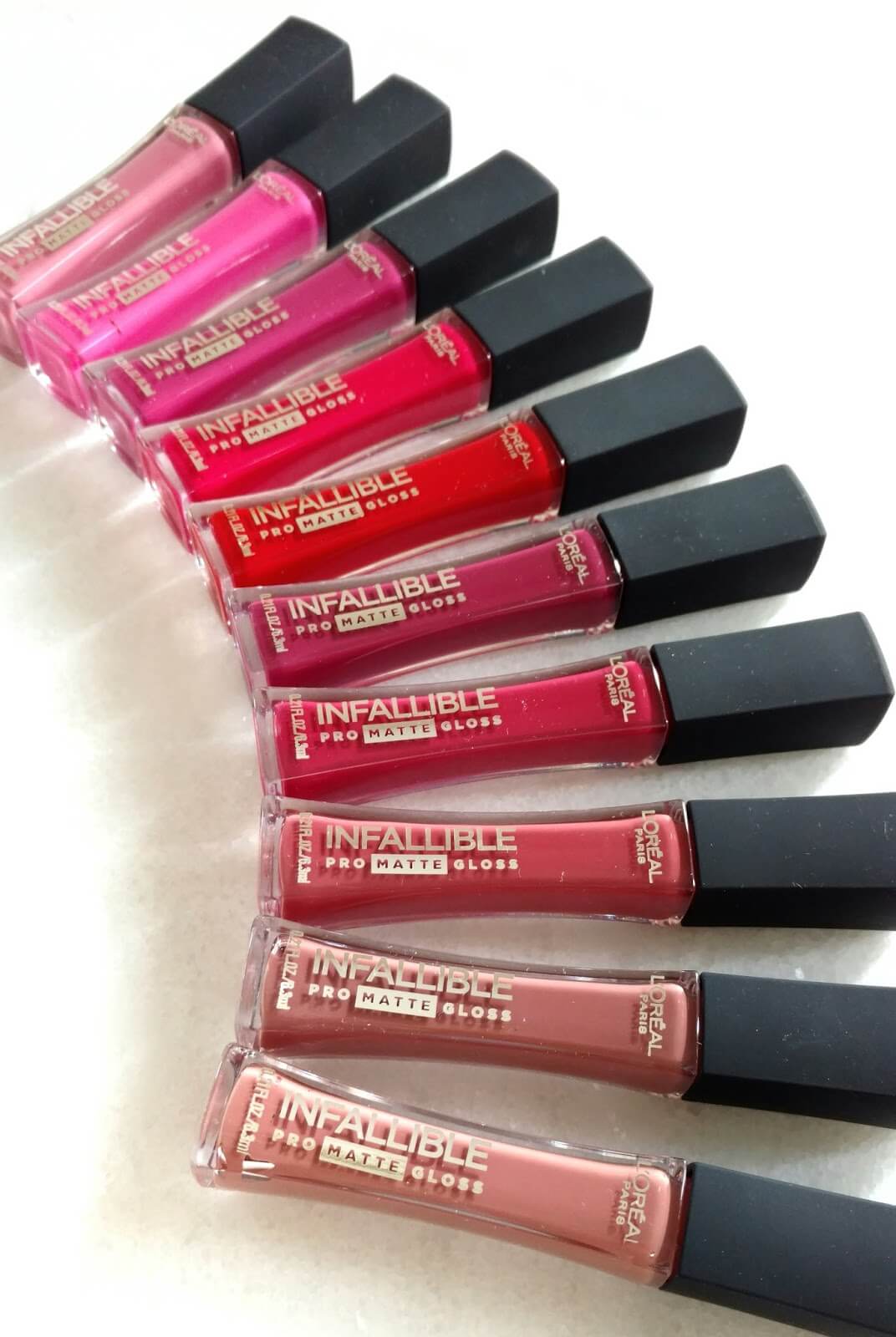 [ Hàng USA] Son Kem Lì L'Oreal Infallible Lip Pro Matte Gloss 6.3ml