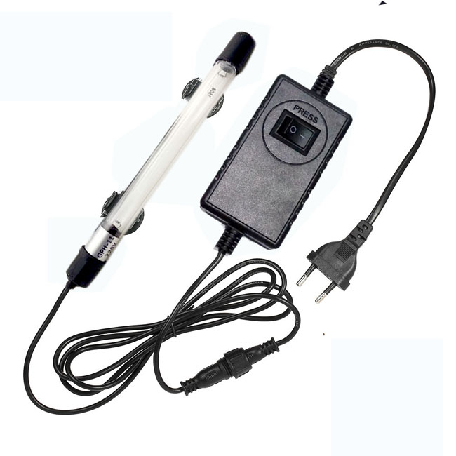 Đèn uv 11w diệt tảo diệt khuẩn cho bể cá uv sterilization king 107