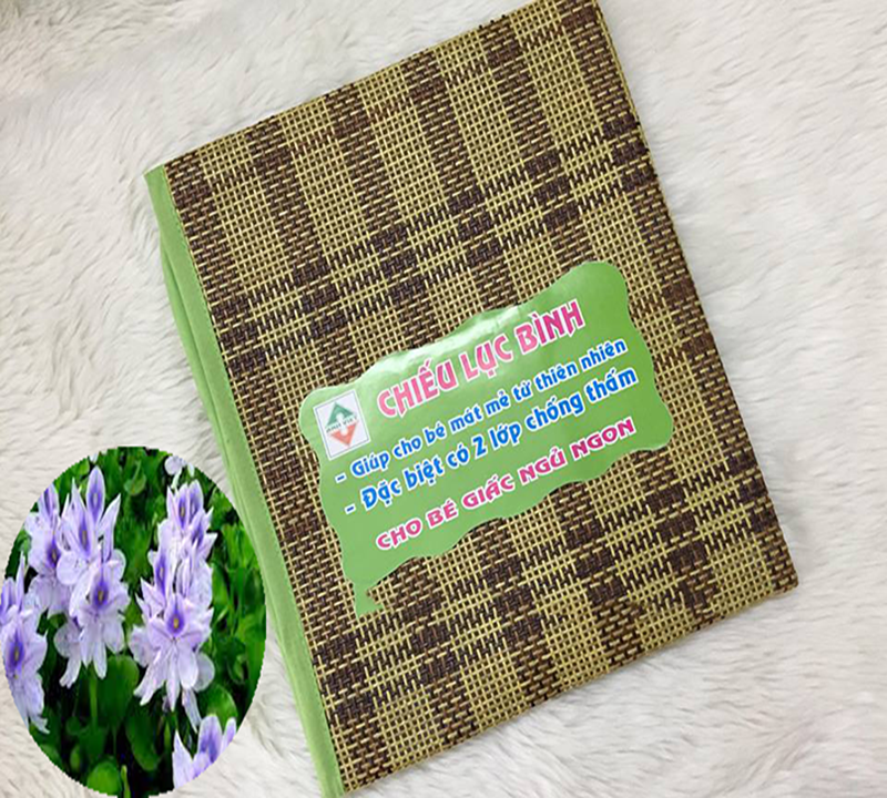 [HCM]Chiếu lục bình chống thấm 2 lớp cho bé