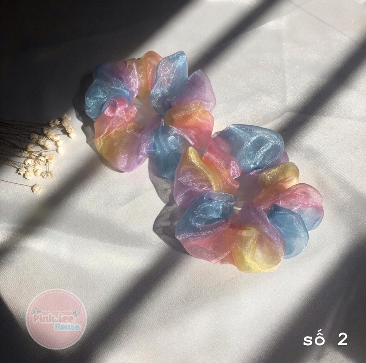 [HCM]SCRUNCHIES VON LOAN MÀU 3 MẪU - CỘT TÓC HOTTREND