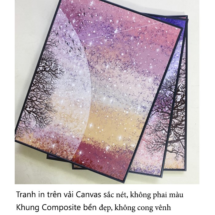 Tranh Canvas Trang Trí - Tranh Phật Thanh Tịnh