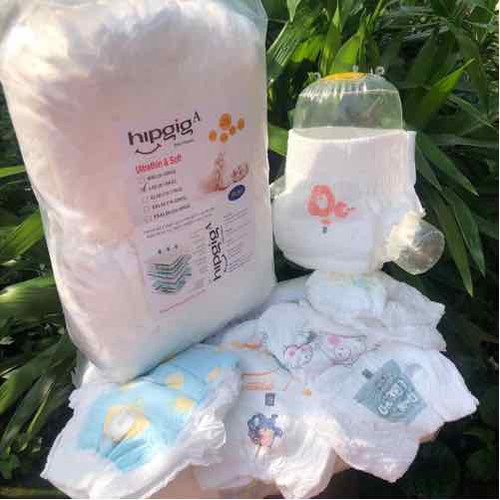 Com bo 100c Bỉm Hipgi A xuất Nhật