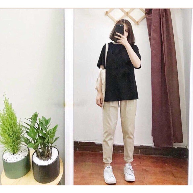 Quần kaki nữ cạp chun HARI0120