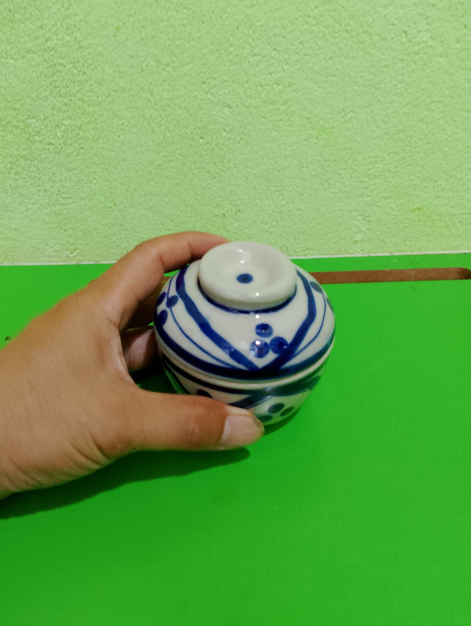 Set 3 Thố sành, hủ đựng 9 cm