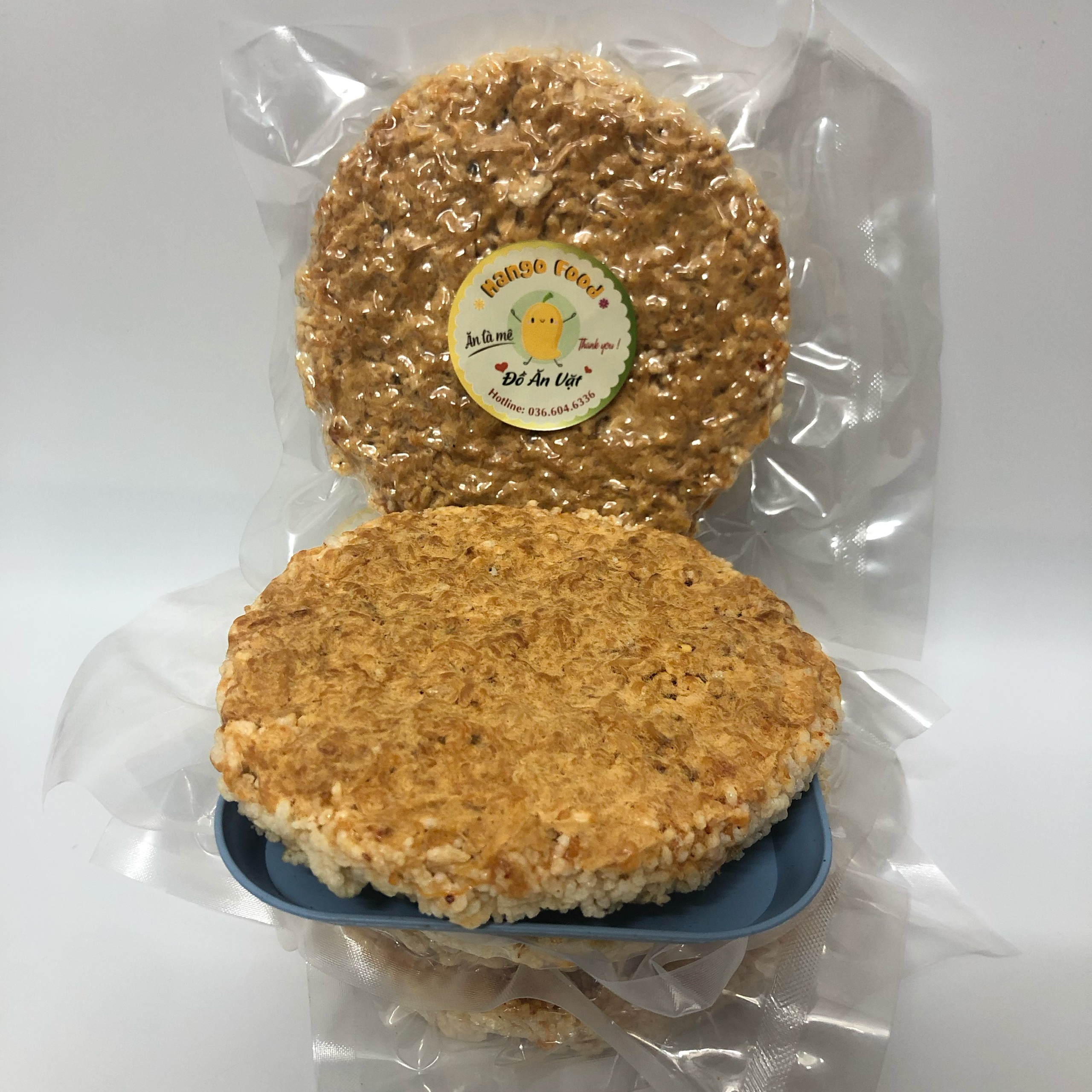 cơm cháy chà bông gói 200gr hút chân không MANGO