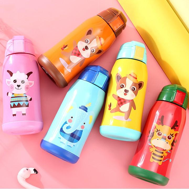 BÌNH NƯỚC GIỮ NHIỆT CHO BÉ NHIỀU HÌNH DỄ THƯƠNG