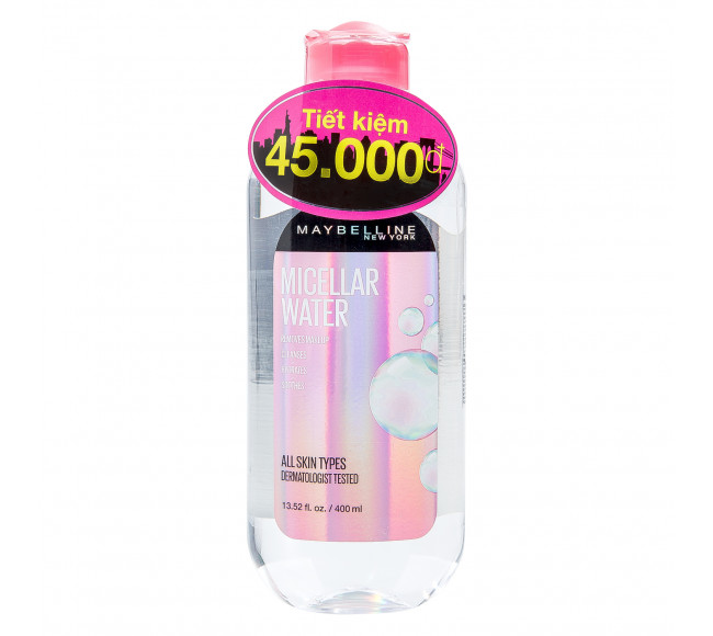 Nước Tẩy Trang Maybelline Micellar Water 400ml