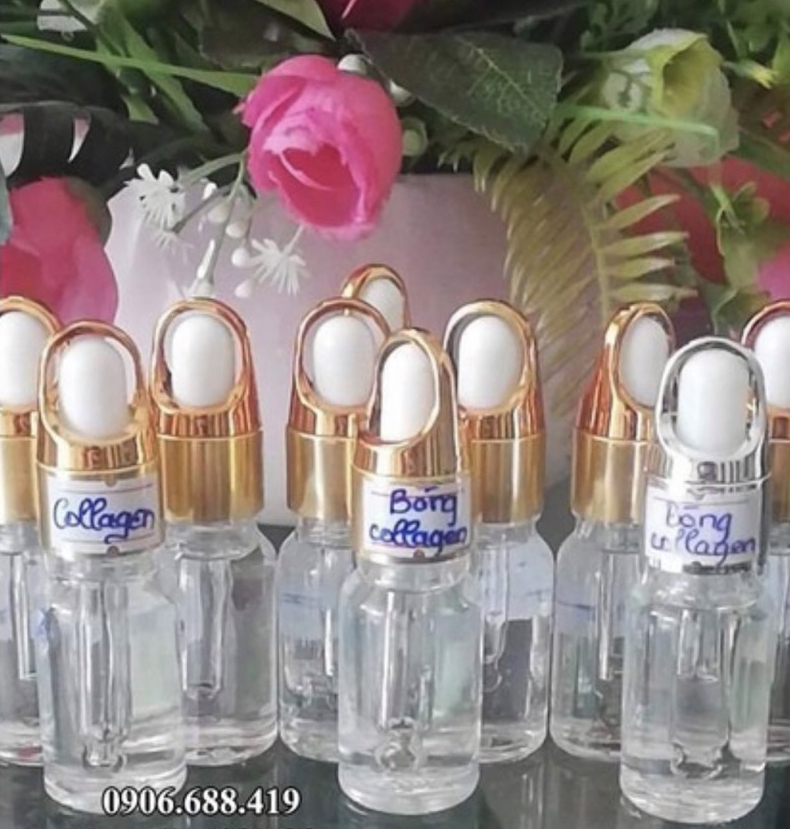 Bóng Collagen phun môi 10ml