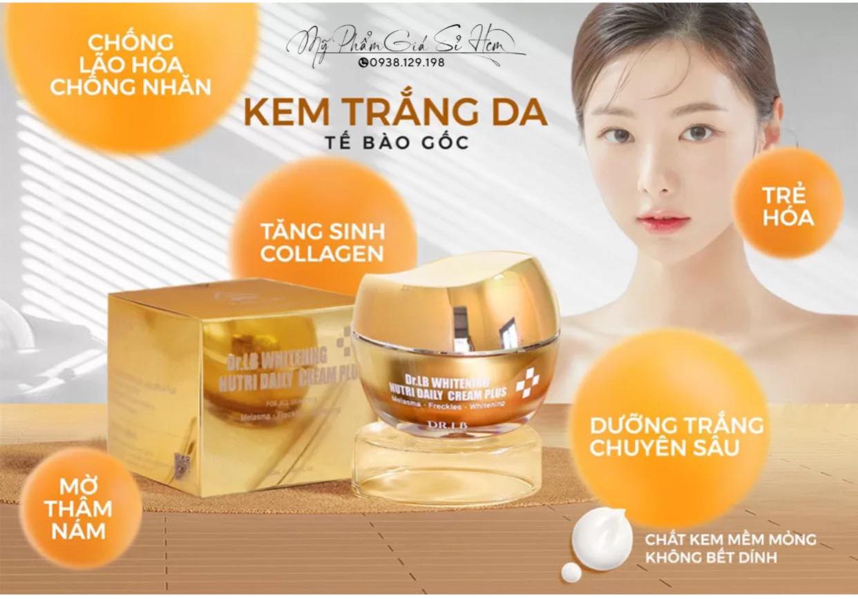 KEM DƯỠNG TRẮNG BAN NGÀY DR.LB