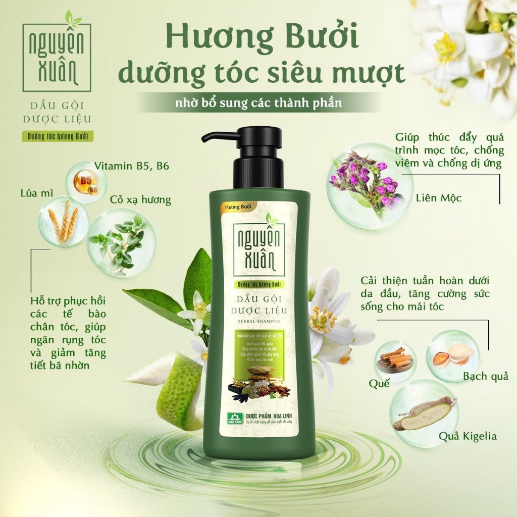 Grapefruit aromatherapy spring hair shampoo