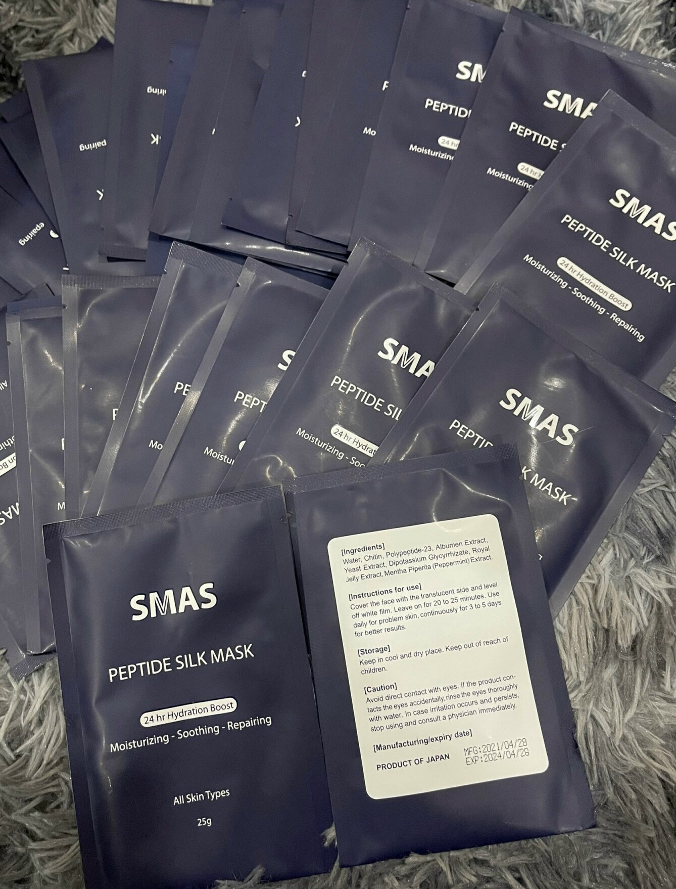 MẶT NẠ CẤP ẨM VÀ DỊU DA SMAS