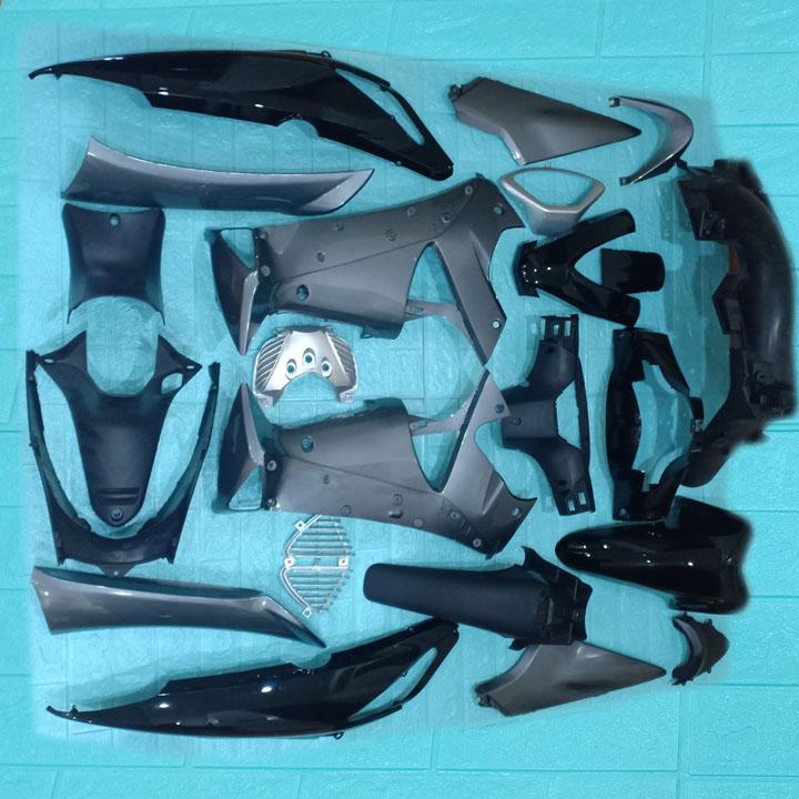 [TẶNG TEM] Dàn áo xe FUTURE NEO nhựa ABS nguyên sinh cao cấp màu ĐEN - có tặng KÈM BỘ TEM chống bay màu.