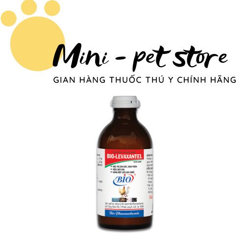 [60ml] TẨY GIUN, SÁN TRÊN GÀ, VỊT - ( SỔ GIUN SÁN)  THUỐC THÚ Y BIO