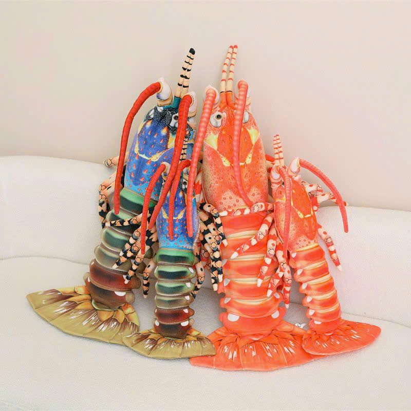 Gấu bông tôm, cua 3D giống thật