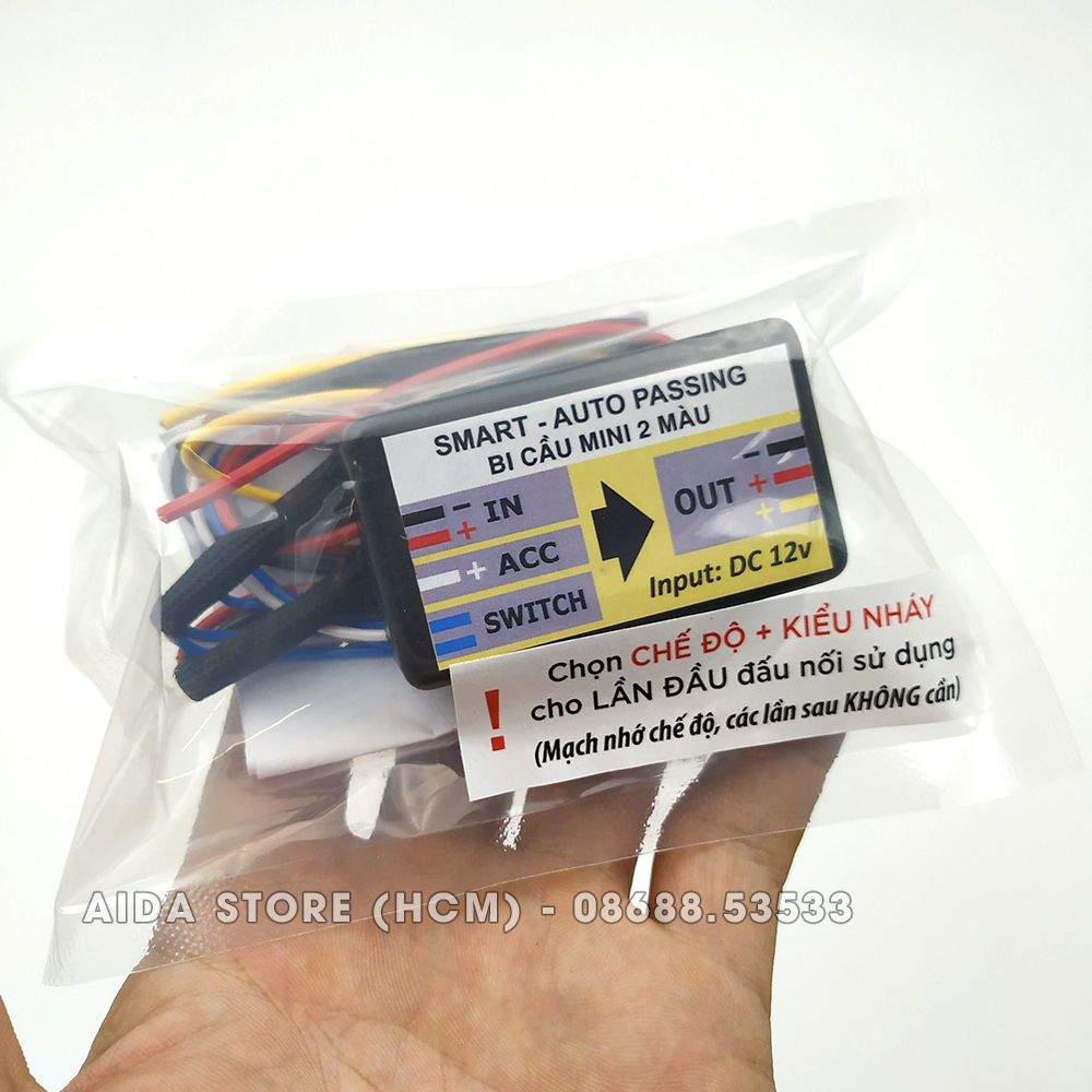 [HCM]Mạch Smart Auto Passing (SAP) dùng Relay rời cho đèn trợ sáng
