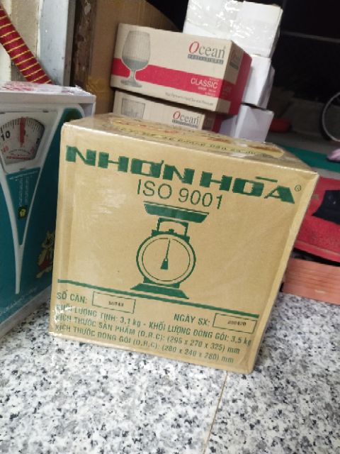 CÂN ĐỒNG HỒ LÒ XO 12KG NHƠN HÒA